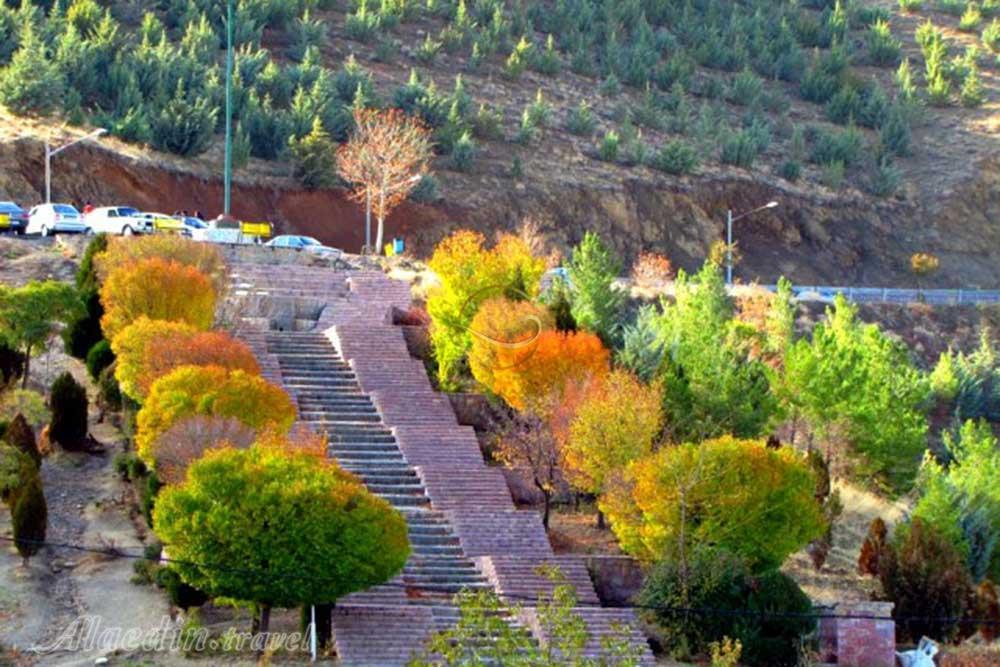 پارک تفریحی آبیدر سنندج | علاءالدین تراول