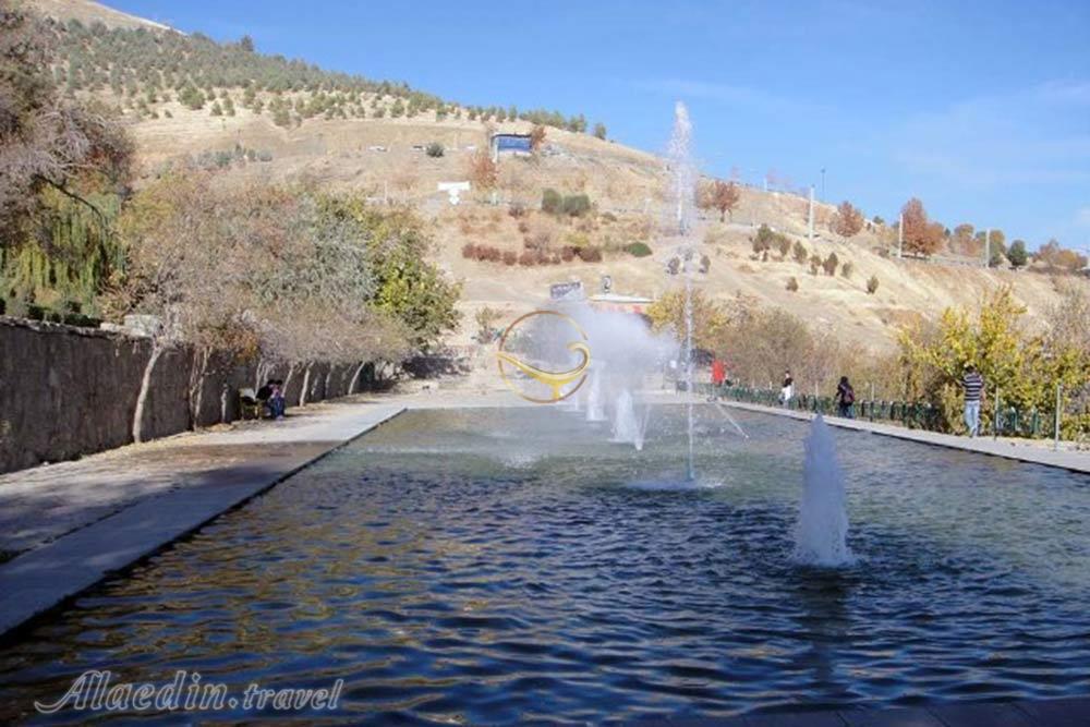 پارک تفریحی آبیدر سنندج | علاءالدین تراول