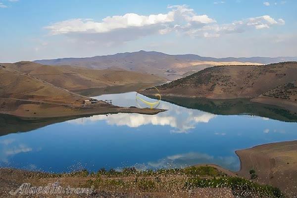 دریاچه سد قشلاق سنندج