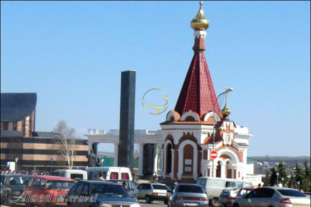 بنای یادبود الکساندر نوسکی در سارانسک - روسیه | علاءالدین تراول