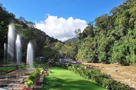 چشمه آب گرم ماراراپ ساراواک - مالزی