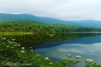 دریاچه الندان در ساری | علاءالدین تراول