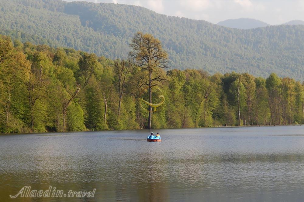 دریاچه الندان در ساری | علاءالدین تراول