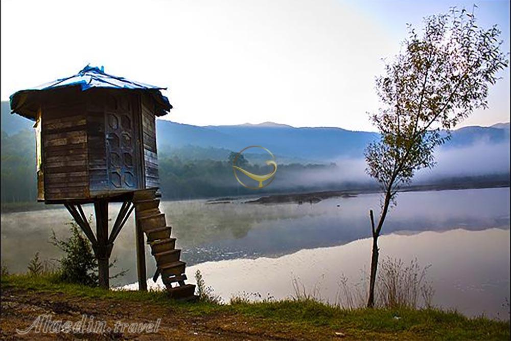 دریاچه الندان در ساری | علاءالدین تراول