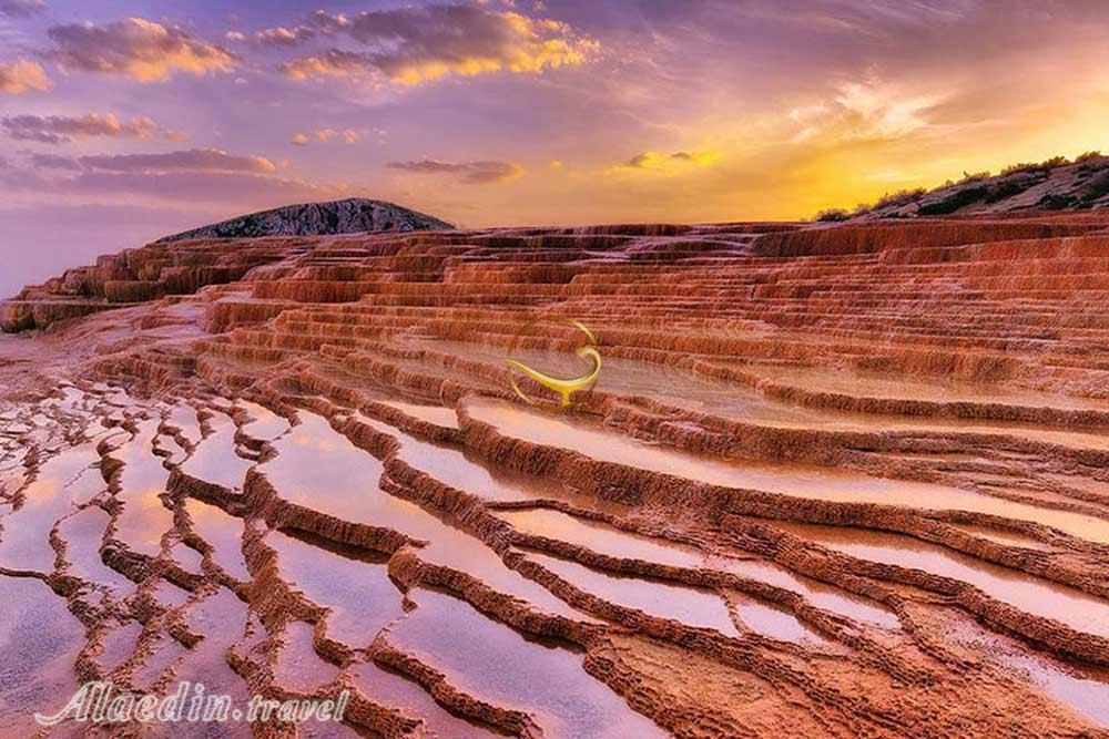 چشمه های باداب سورت ساری | علاءالدین تراول