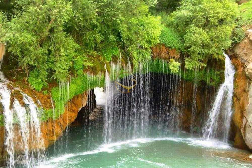 آبشار آب ملخ سمیرم | علاءالدین تراول