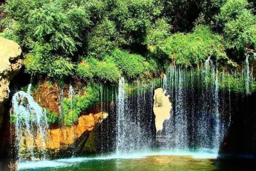 آبشار آب ملخ سمیرم | علاءالدین تراول