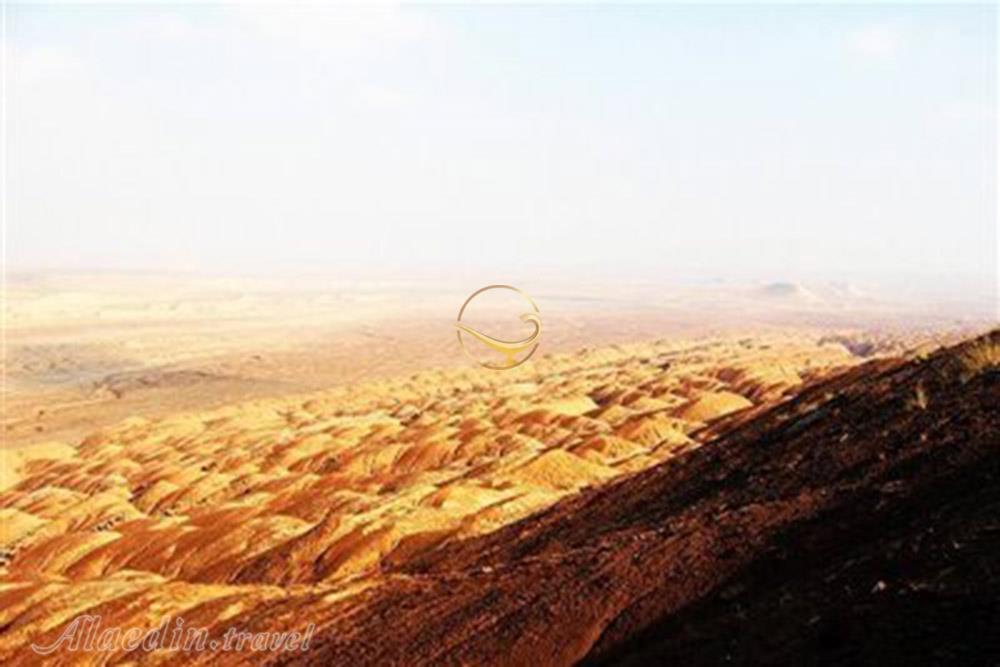 کویر کوه سرخ و پرنده همای سعادت سمنان | علاءالدین تراول