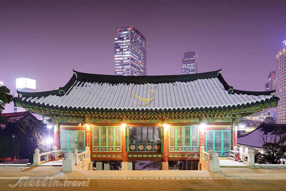 معبد بونگ اونسا سئول | علاءالدین تراول