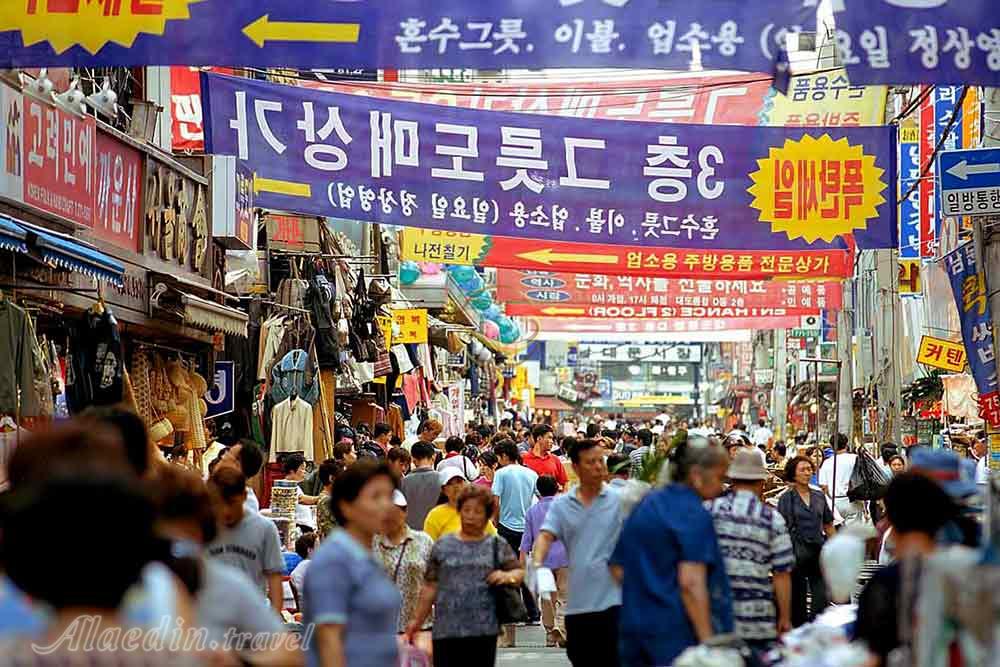 بازار دونگ دمون سئول - کره جنوبی | علاءالدین تراول