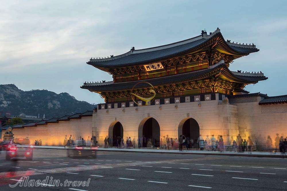 کاخ گیونگ بوک گانگ سئول | علاءالدین تراول