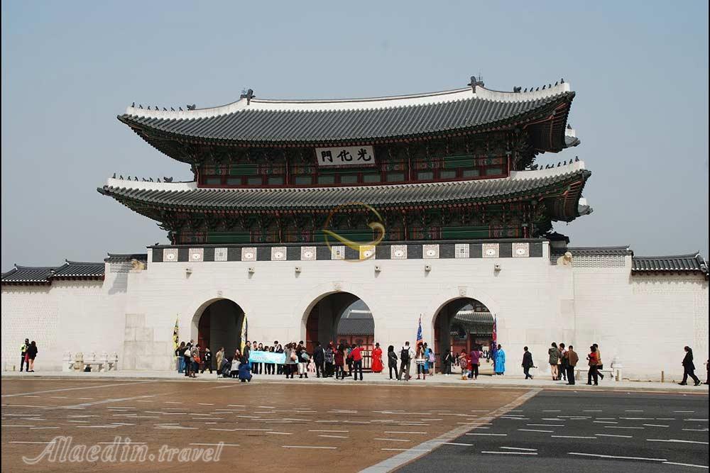 کاخ گیونگ بوک گانگ سئول | علاءالدین تراول