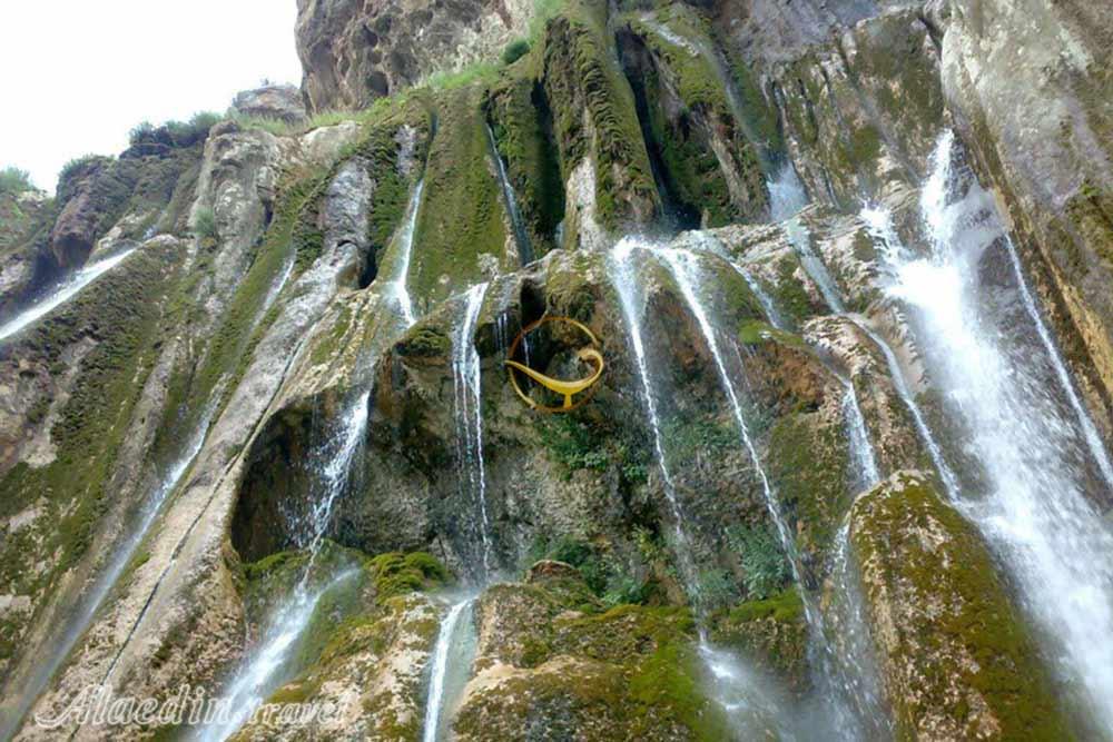 آبشار مارگون سپیدان | علاءالدین تراول