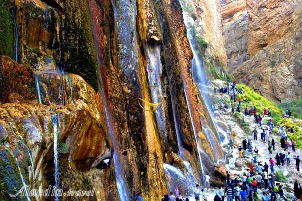 آبشار مارگون سپیدان | علاءالدین تراول