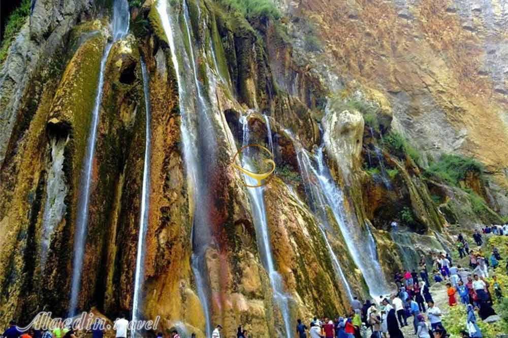 آبشار مارگون سپیدان | علاءالدین تراول