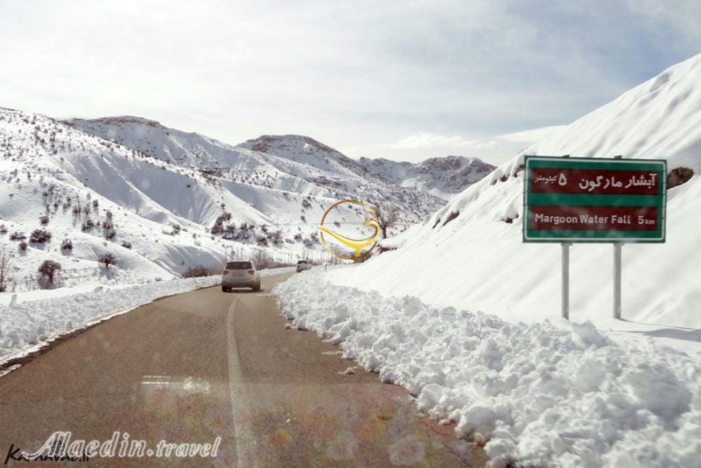 آبشار مارگون سپیدان | علاءالدین تراول