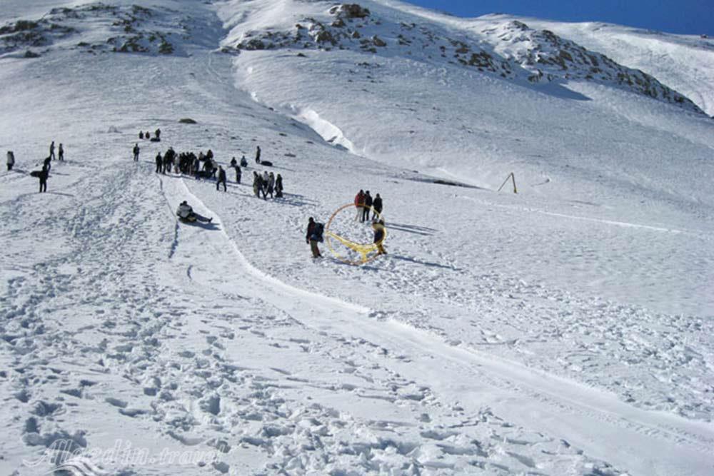 پیست اسکی پولادکف در سپیدان | علاءالدین تراول