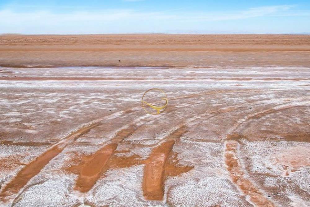 کفه نمک استبرق در شهر بابک | علاءالدین تراول