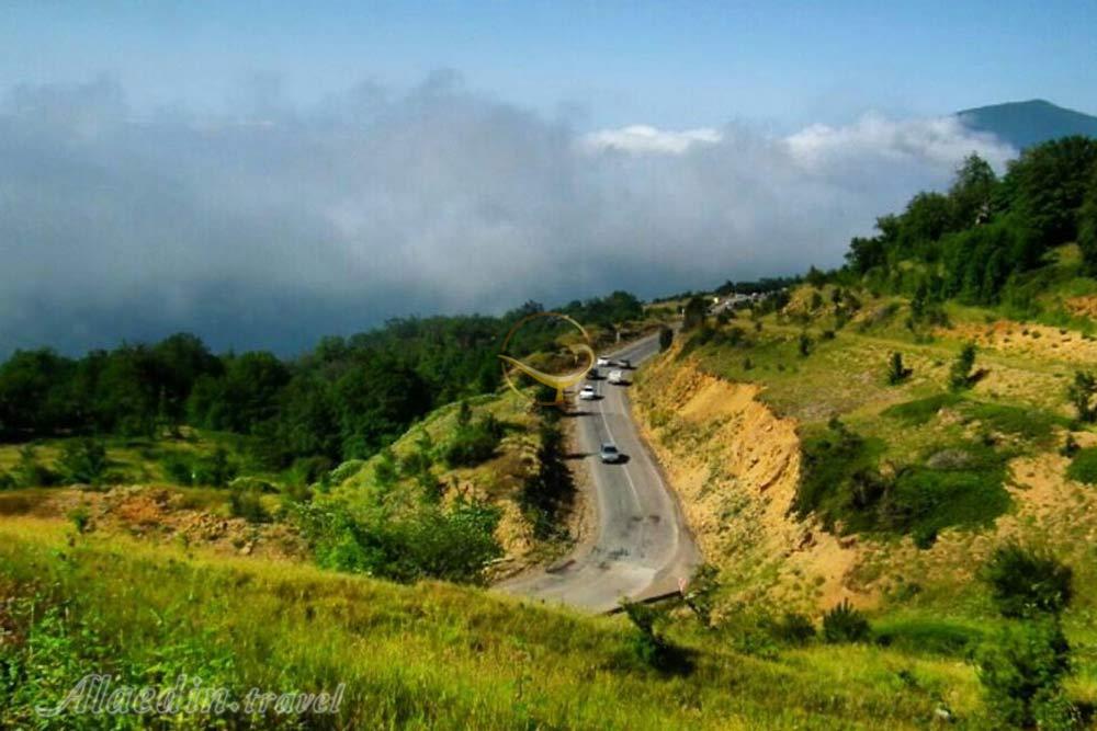 جاده جنگلی گرگان شاهرود (توسکستان) | علاءالدین تراول