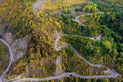 جاده جنگلی گرگان شاهرود (توسکستان)