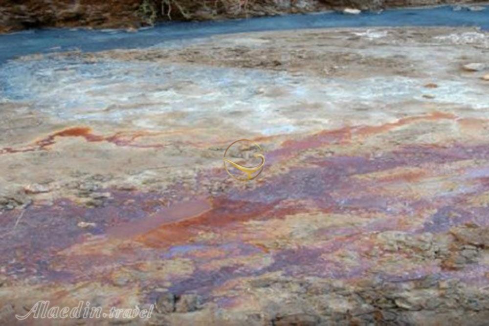 چشمه هفت رنگ شهر مجن در شاهرود | علاءالدین تراول