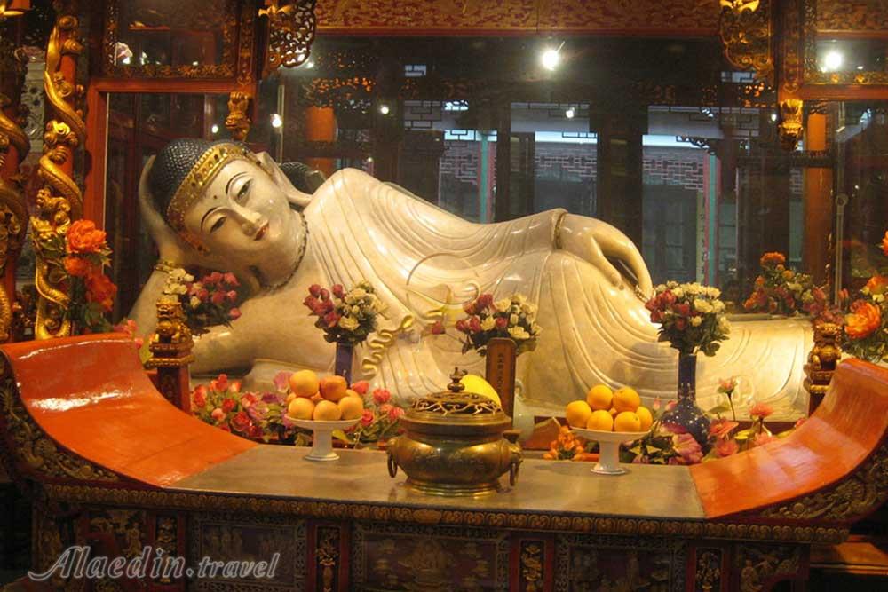 معبد سنگ یشمی بودا در شانگهای | علاءالدین تراول