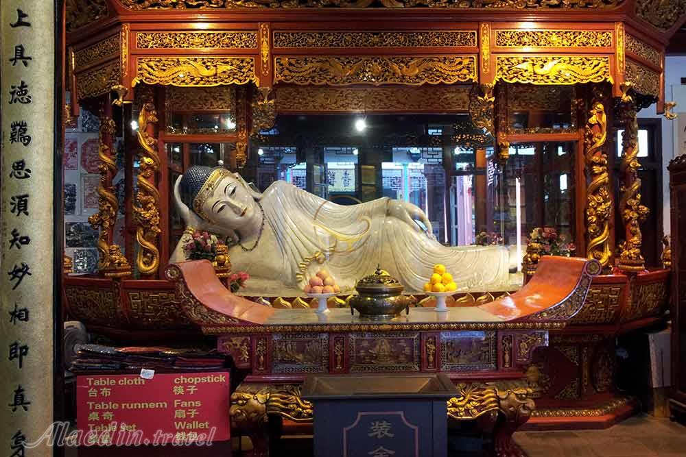 معبد سنگ یشمی بودا در شانگهای | علاءالدین تراول