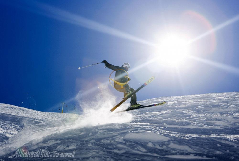 پیست اسکی شمشک تهران | علاءالدین تراول