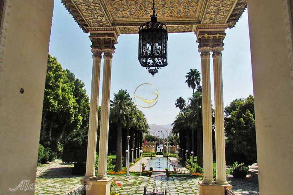 باغ عفیف آباد شیراز | علاءالدین تراول