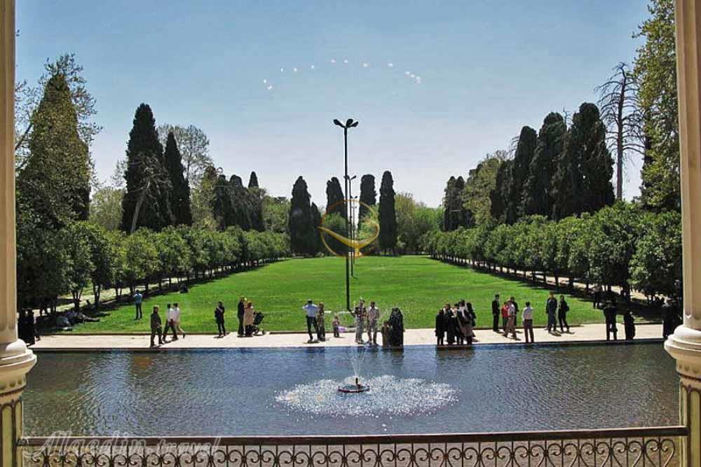 باغ عفیف آباد شیراز | علاءالدین تراول