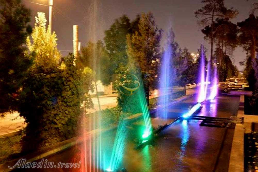 آب نماهای باغ جنت شیراز | علاءالدین تراول