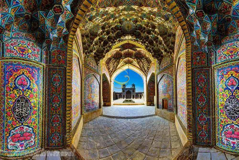مسجد نصیرالملک شیراز | علاءالدین تراول