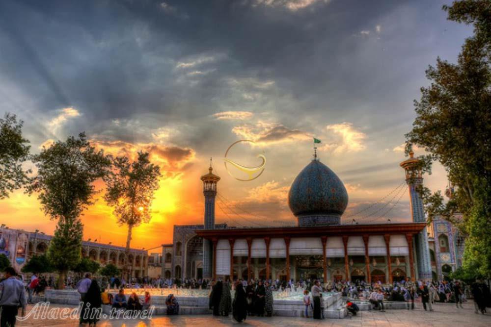 حرم مطهر شاه چراغ در شیراز | علاءالدین تراول