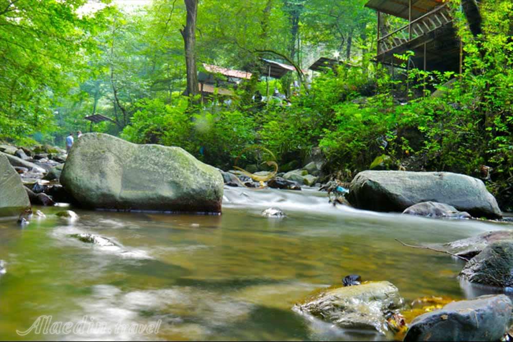 آبشار لونک سیاهکل | علاءالدین تراول