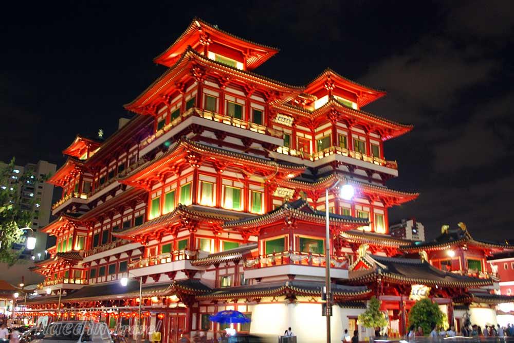 معبد دندان بودا سنگاپور | علاءالدین تراول