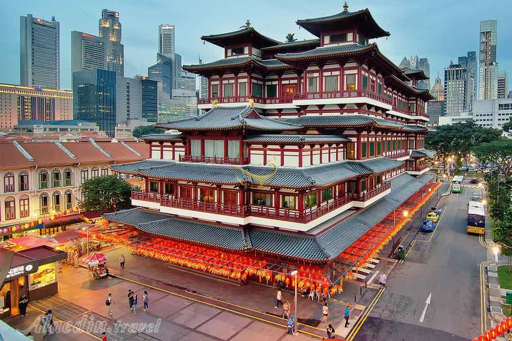 معبد دندان بودا سنگاپور | علاءالدین تراول