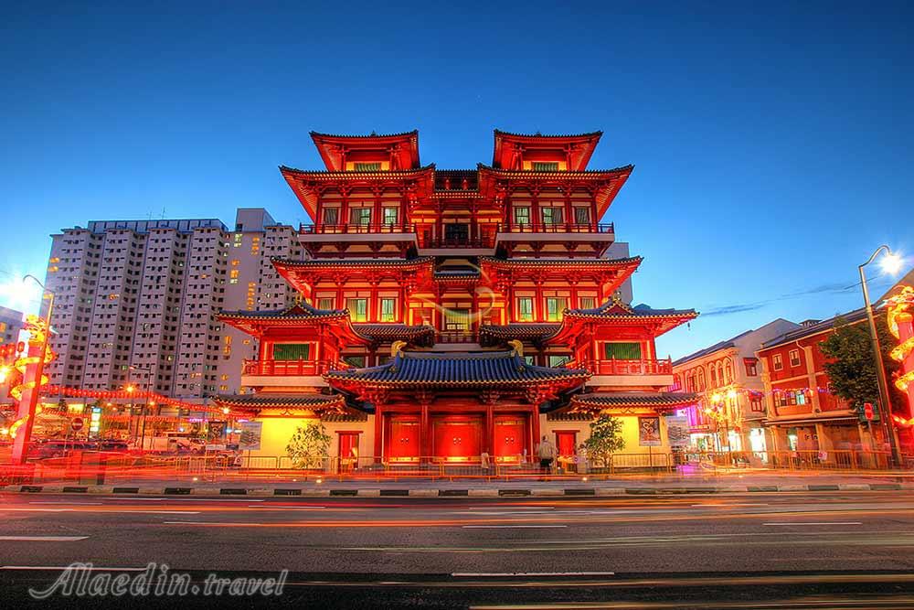 معبد دندان بودا سنگاپور | علاءالدین تراول