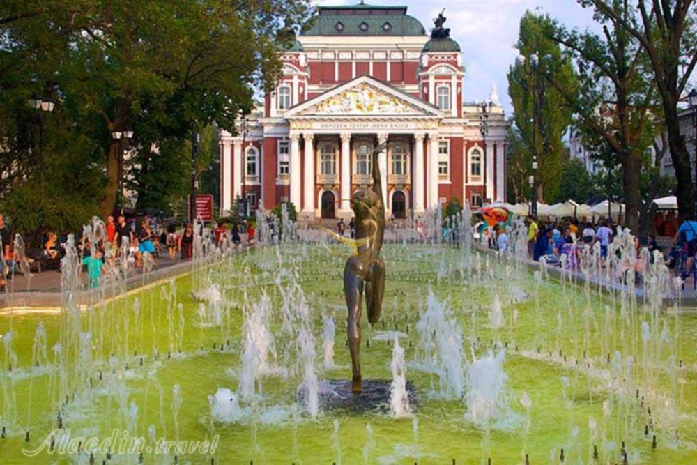 میدان شاهزاده الکساندر باتنبرگ صوفیه - بلغارستان | علاءالدین تراول