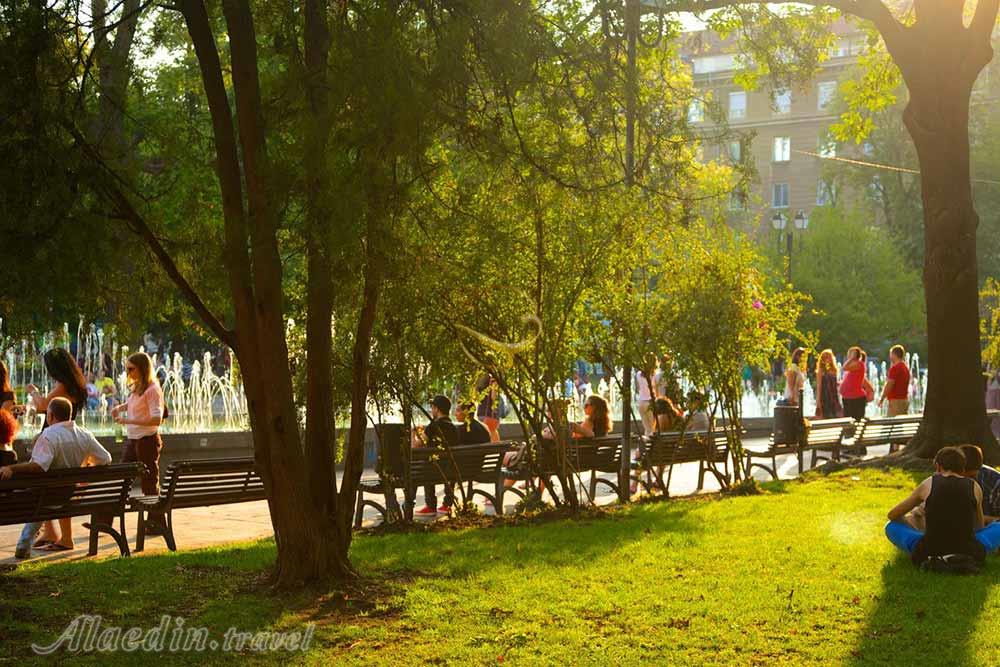 میدان شاهزاده الکساندر باتنبرگ صوفیه - بلغارستان | علاءالدین تراول