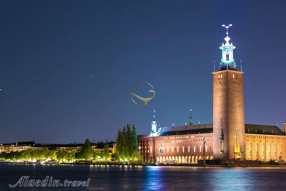 ساختمان شهرداری استکهلم - سوئد | علاءالدین تراول