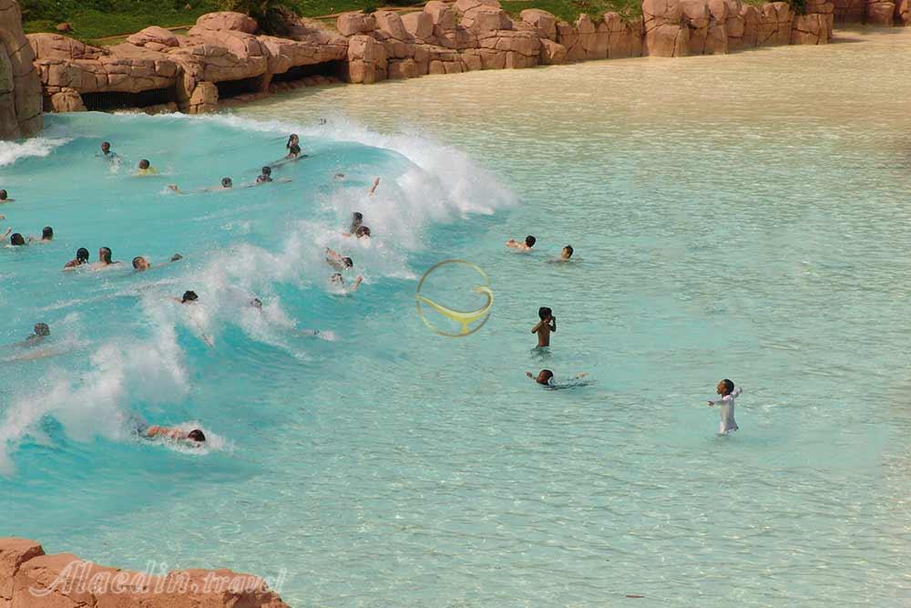 پارک آبی شهرموج ها سان سیتی | علاءالدین تراول