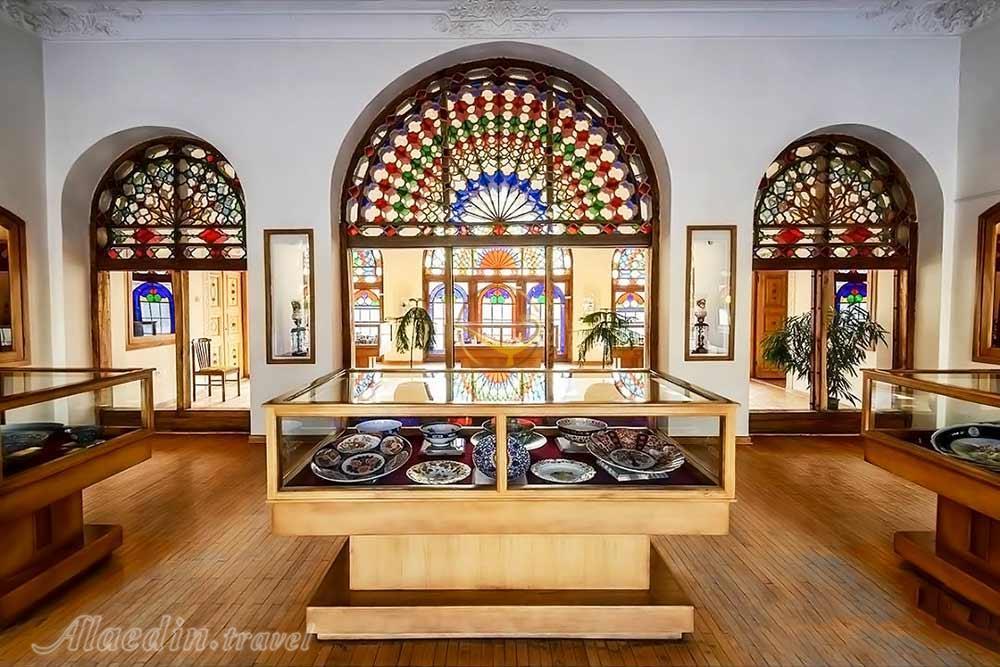 محوطه داخلی خانه امیر نظام گروسی تبریز (موزه قاجار) | علاءالدین تراول