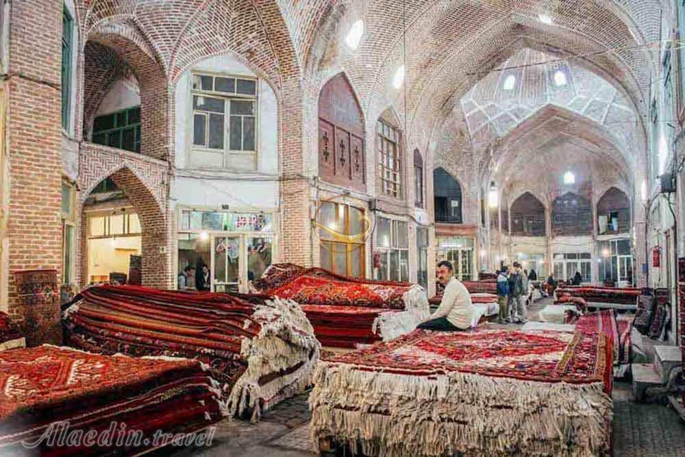 بازار فرش تبریز | علاءالدین تراول