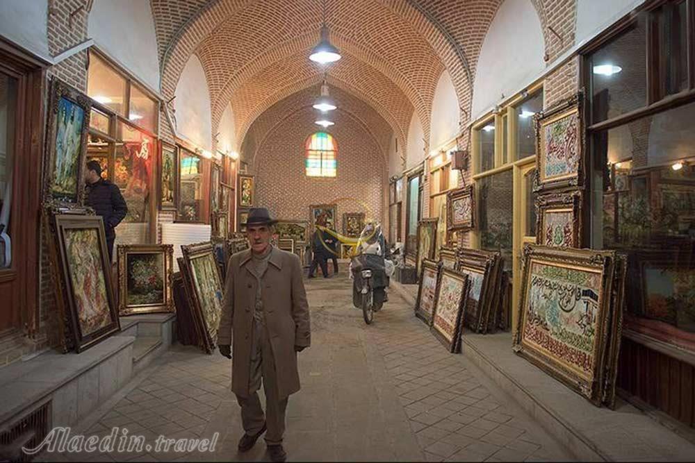 بازار تابلو دستباف تبریز | علاءالدین تراول