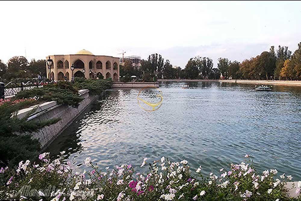 دریاچه پارک ائل گلی تبریز | علاءالدین تراول