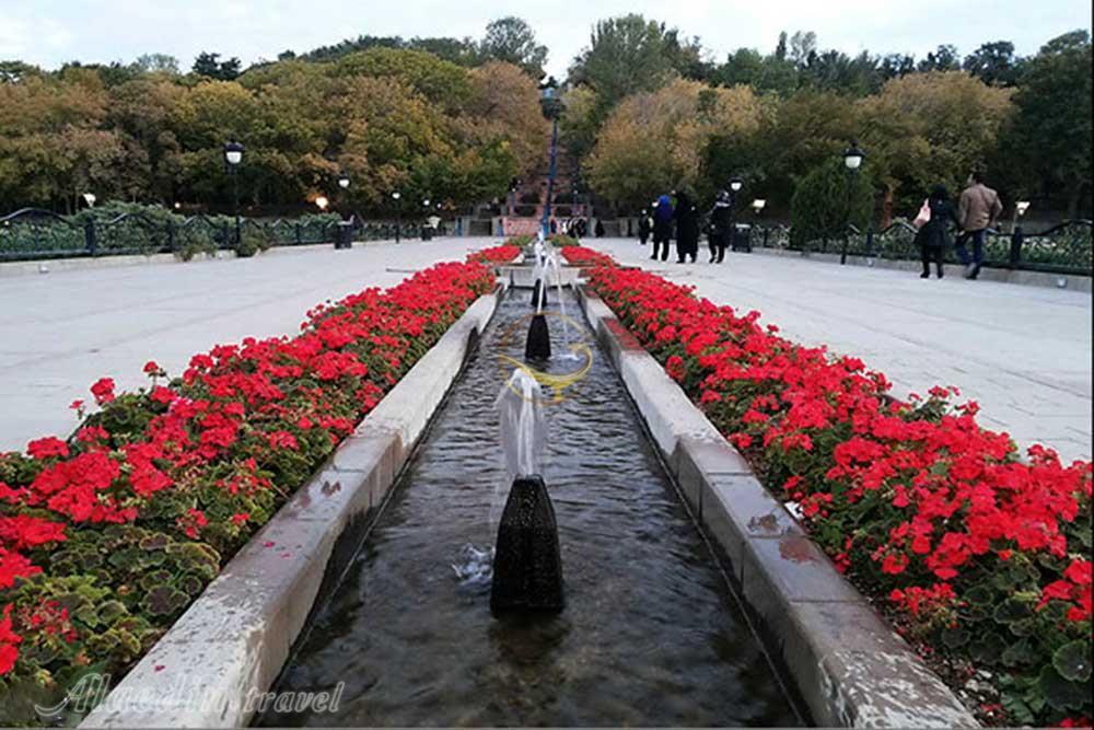 ورودی زیبای پارک ائل گلی تبریز | علاءالدین تراول