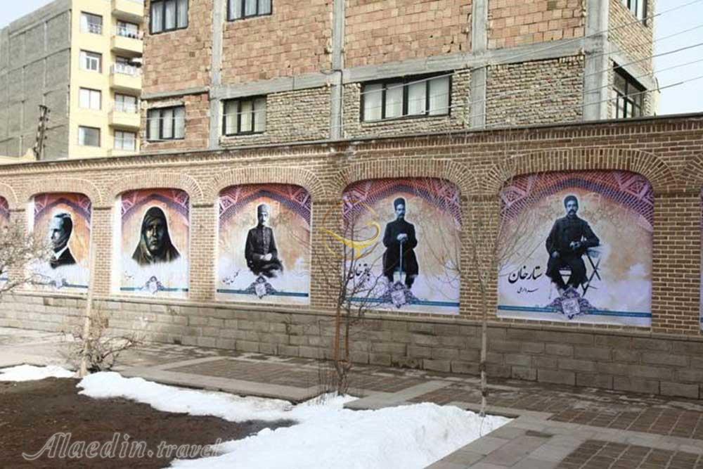 خانه پروین اعتصامی تبریز | علاءالدین تراول