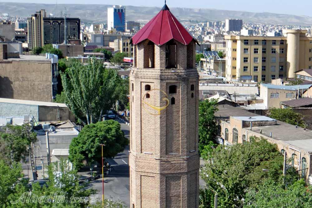 برج آتش نشانی (برج یانقین) تبریز | علاءالدین تراول