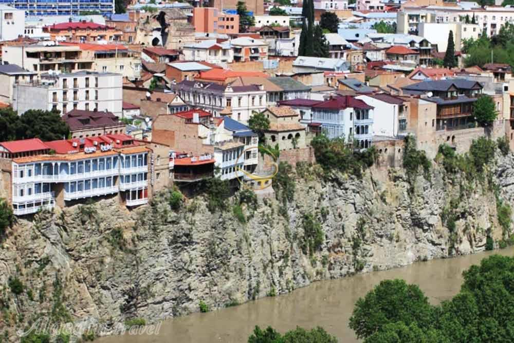 شهر قدیمی تفلیس در گرجستان | علاءالدین تراول