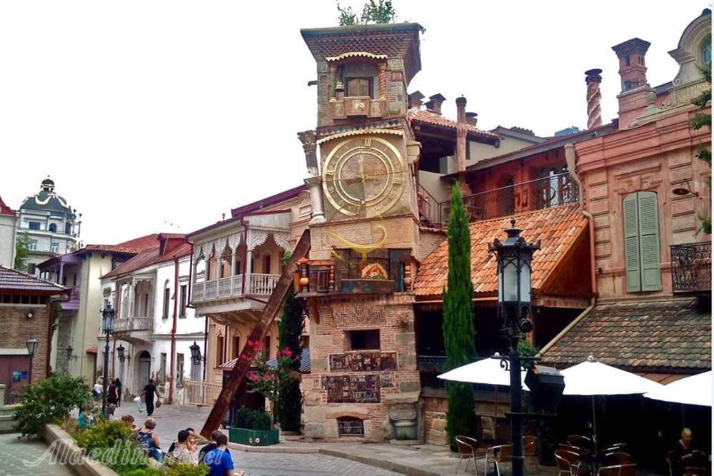 شهر قدیمی تفلیس در گرجستان | علاءالدین تراول